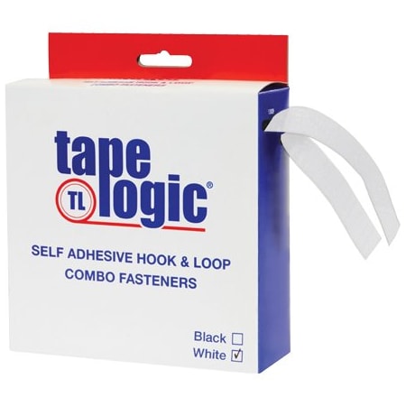 Tape Logic 1'' x 15' White Strip Roll Tape Logic Combo Pack BUY00016170